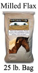 Animal Grade Real Cold Milled Flax 25 lb. Bag