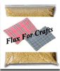 Flax for Crafts - Whole Flax Seed : 3-lb. Bags